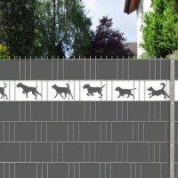 Zaun Sichtschutzstreifen - Dynamic Dogs